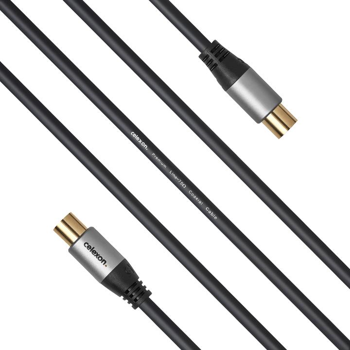 Produktbild Celexon IEC TV Antennenkabel 7,5m - Professional Line (Antennenkabel)