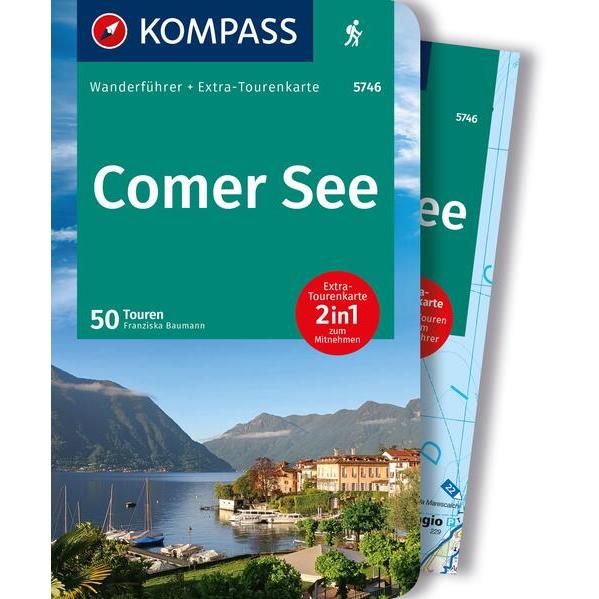 Wanderführer Comer See, 50 Touren, Ratgeber von Franziska Baumann