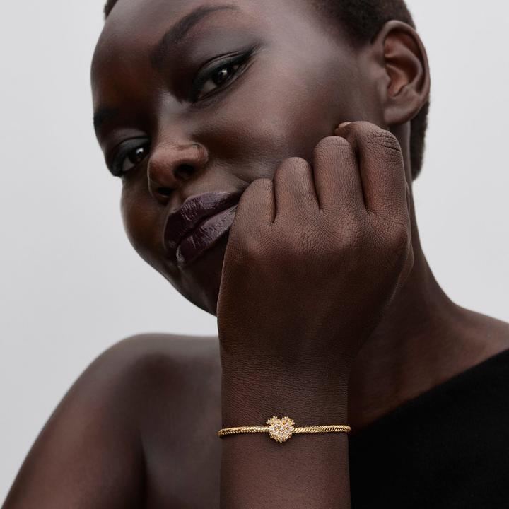 Produktbild Pandora Funkelndes Herz Charm (Metall, Vergoldet)