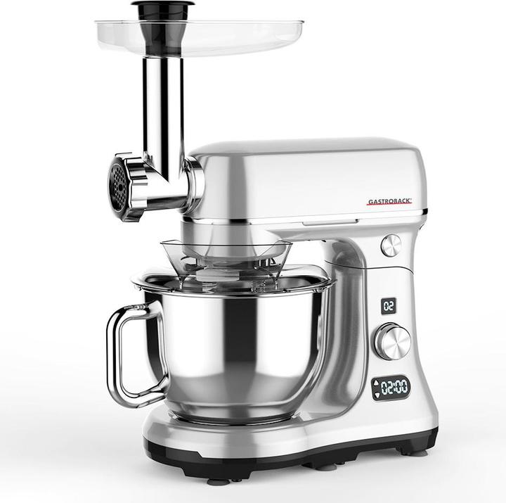 Image du produit Gastroback Processeur alimentaire Advanced Digital 40977 Silver (600 W, 5 l)