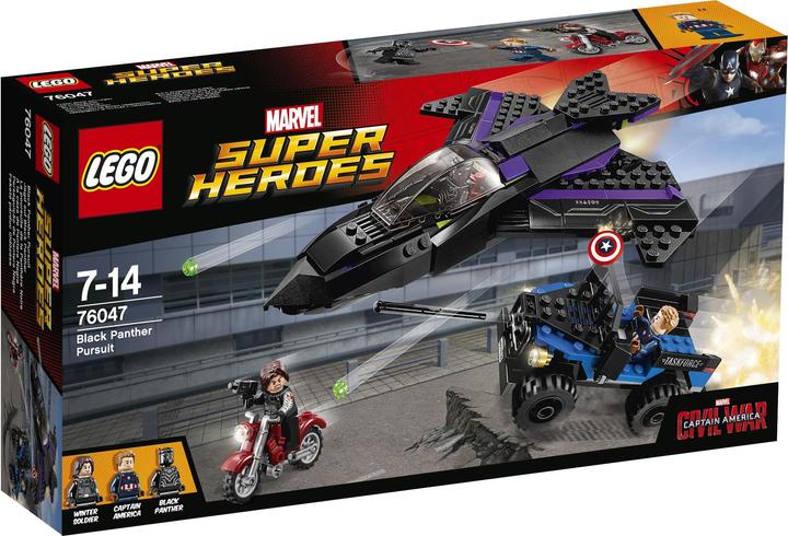 Produktbild LEGO Marvel Super Heroes Jagd auf Black Panther (76047, LEGO Marvel)