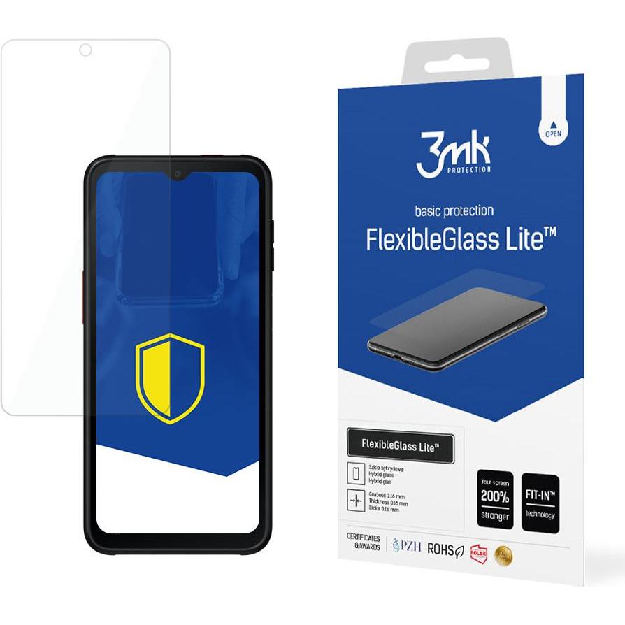 3MK FlexibleGlass Lite Display Folie (1 Stück, Samsung Galaxy S21), Smartphone Schutzfolie, Transparent