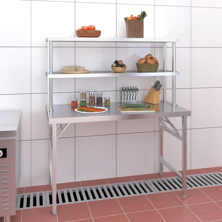 Image du produit vidaXL Küchen-Arbeitstisch (60 cm, 120 cm)