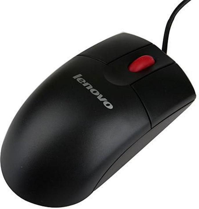 Actual product image Lenovo optical wheel mouse (Cable)