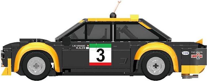 Produktbild Cada Fiat Abarth 131 1:20 schwarz 2,4GHz Bricks