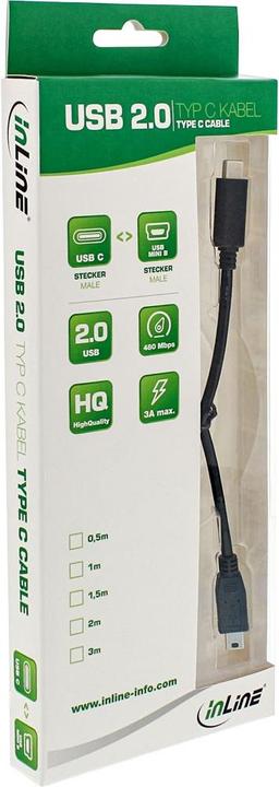 Image du produit InLine Câble USB 2.0 (1 m, USB 2.0)