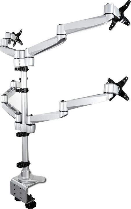 Actual product image StarTech ARMQUADPS monitor mount (for 4 monitors, for up to 27 " VESA screens, vi (Table, 27", 11.30 kg)