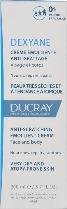 Energy Label Pierre Fabre DUCRAY DEXYANE moisturising cream, 200 ml CRE (200 ml, Day cream)