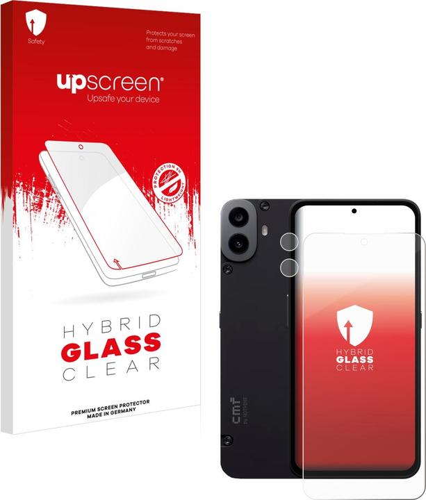 Produktbild upscreen Schutzglas Schutzfolie Glas Folie Displayschutz klar (1 Stk., Nothing CMF Phone 1)
