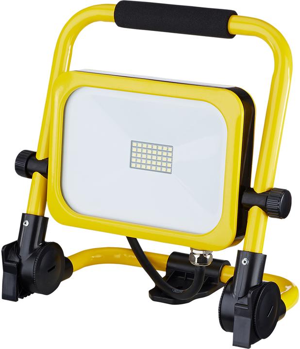 Actual product image Worklight LED spotlight 20W with carrying handle and foldable stand 5m (1800 lm)