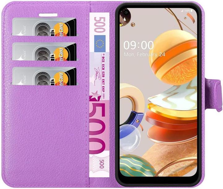 Produktbild Cadorabo Book mit Standfunktion Cover (LG K61)
