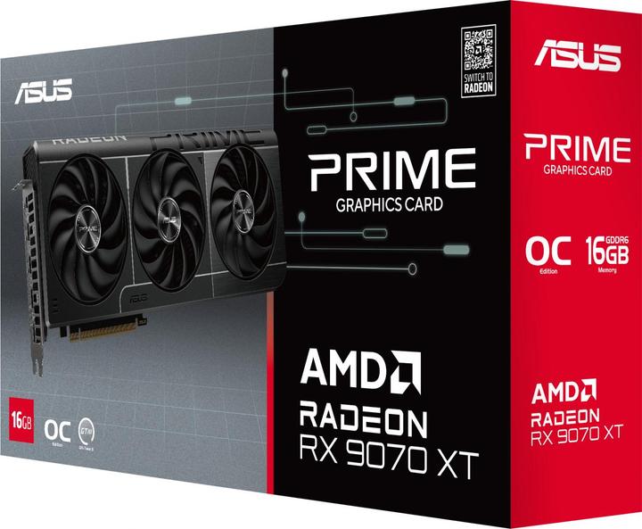 Immagine prodotto ASUS PRIME RX 9070 XT OC (16 GB)