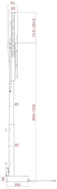 Produktbild myWall TV-Lift HP (60 kg, 32" - 48")