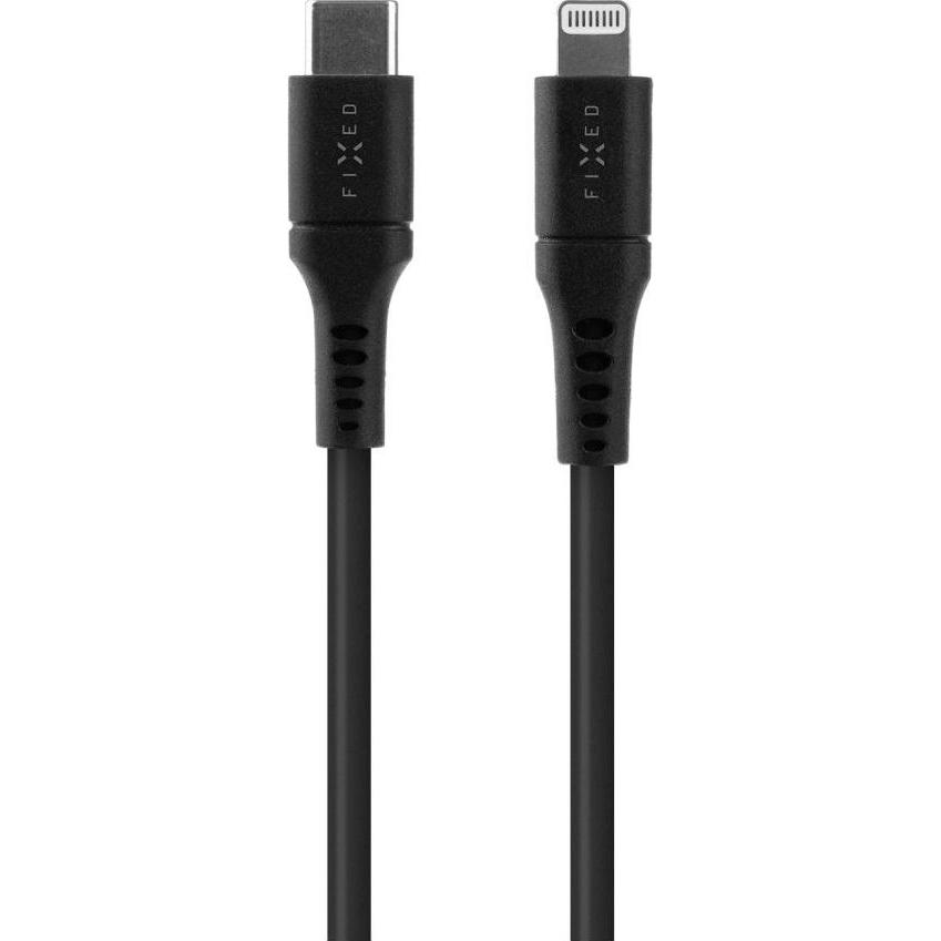 Fixed Liquid-Silicone-Kabel USB-C/Lightning (0.50 m), USB Kabel