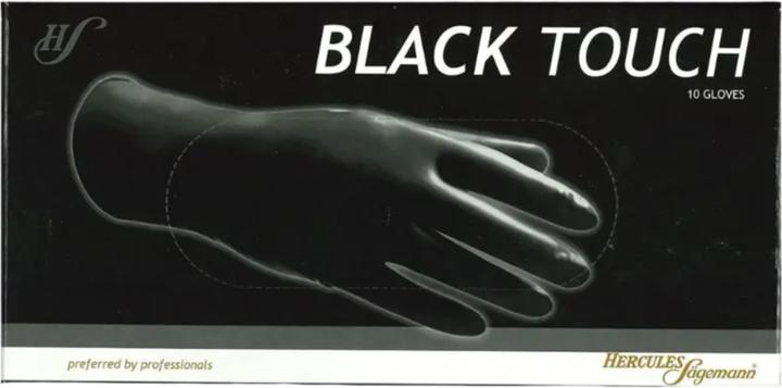 Immagine prodotto Hercules Sägemann Guanti Black Touch S 10 pezzi in lattice- 10 pezzi.