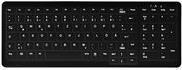 Actual product image Active Key Wireless Hygiene Compact Keyboard with NumPad Sealed USB Black (DE, Wireless)
