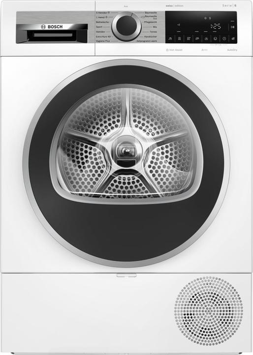 Bosch Hausgeräte WQG233C0CH (8 kg, Rechts, CH-Stecker)