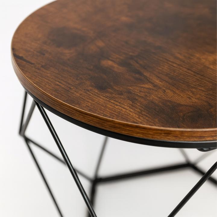 Image du produit Relaxdays Ensemble de 2 tables déco (12 x 40 cm, 13 x 50 cm)