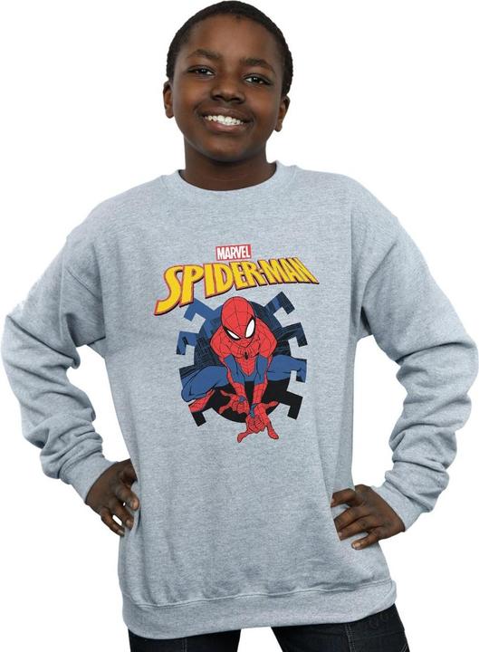 Immagine prodotto Spider-Man Web Shooting Emblem Logo Felpa Ragazzi (116)