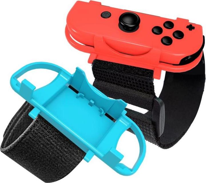 Image du produit Hurtel Nintendo Switch Sport 10-in-1 Familien-Zubehörset – Rot und Blau (Switch)