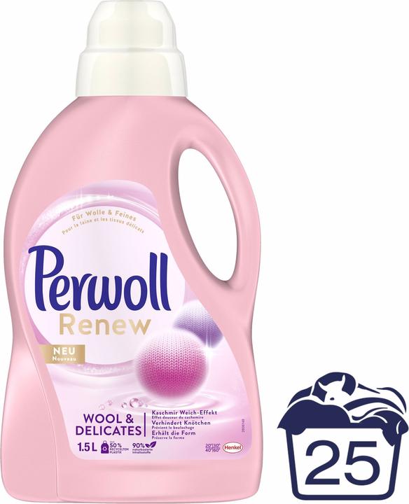 Produktbild Perwoll Wool & Delicates (25 Waschgänge, Flüssig)