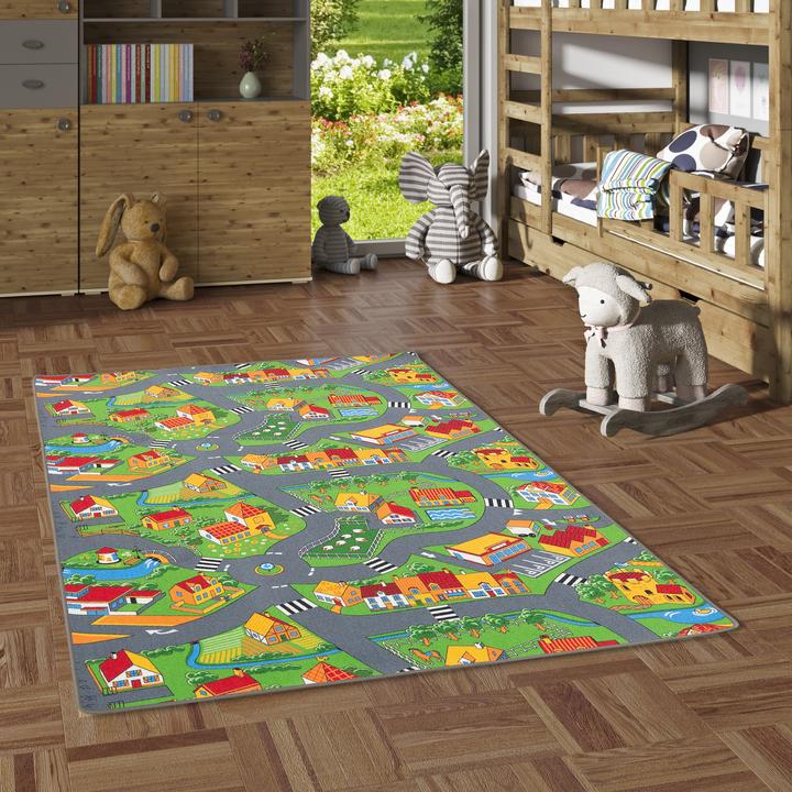 Image du produit Snapstyle Kinder Spiel Strassenteppich (133 x 133 cm)