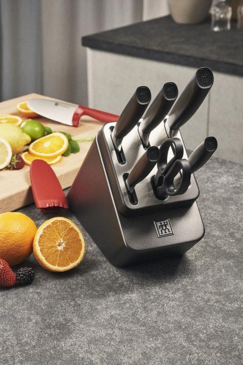 Produktbild Zwilling 7tlg. All Star Selbstschärfender Messerblock schwarz
