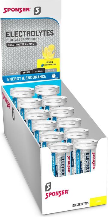 Immagine prodotto Sponser Elettroliti (Limone, 12 pz., 540 g)