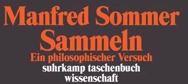 Produktbild Sammeln (Deutsch, Manfred Sommer, 2002)
