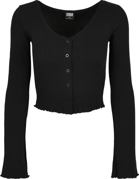 Produktbild Urban Classics Ladies Cropped Rib Cardigan - 14113 (S)