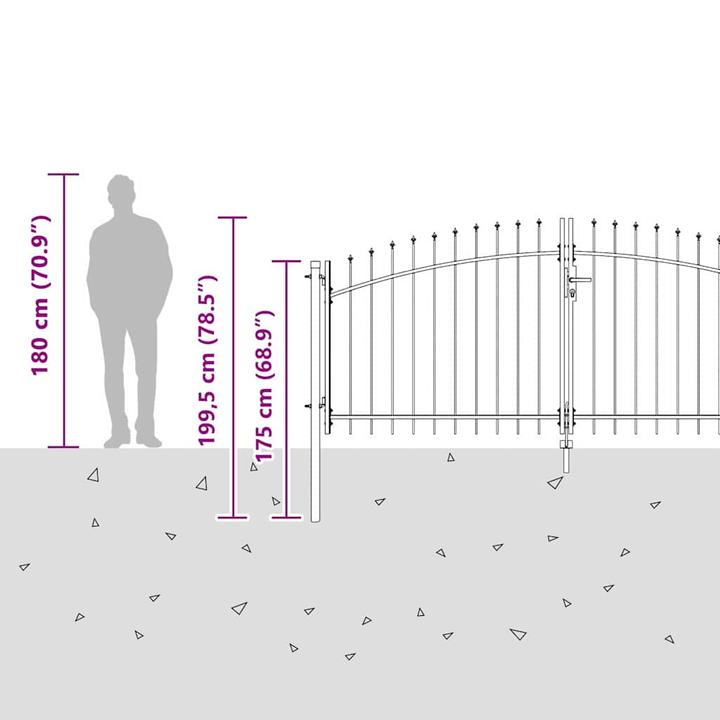 Produktbild vidaXL Modernes Tor