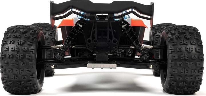 Image du produit Arrma KRATON 6S V6 4X4 BLX 1/8 Brushless Speed Monster Truck RTR, Blau/Orange (RTR Prêt à fonctionner)