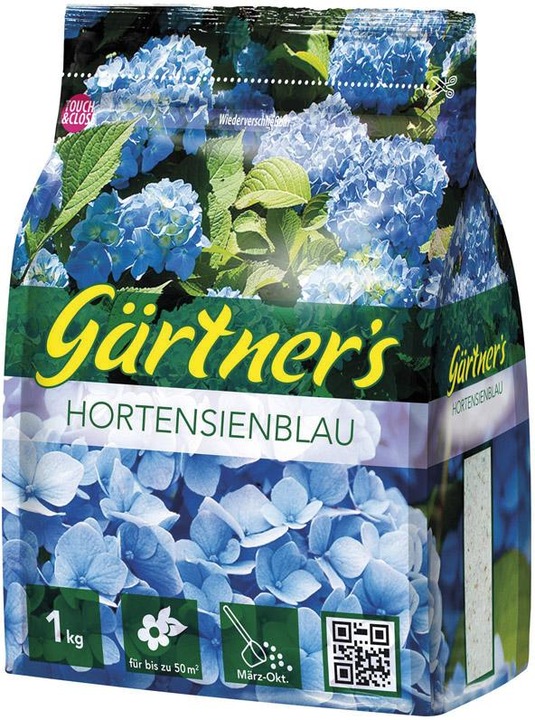 Actual product image Gärtner's Gardener's hydrangea blue (1 kg)
