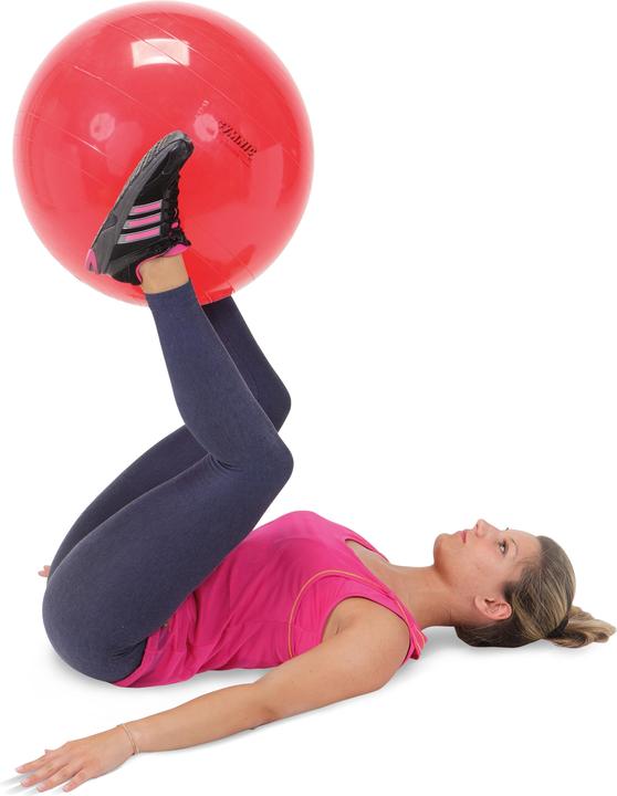 Actual product image Ledraplastic Gymnic exercise ball, ø 55 cm, red (55 cm)