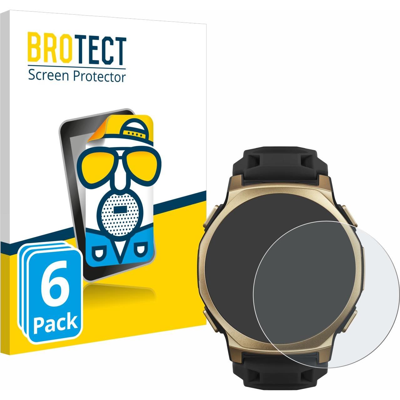 BROTECT Pellicola Opaca, Pellicola protettiva per smartwatch, Grigio