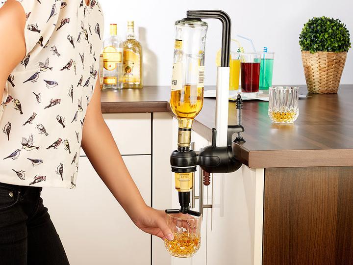 Produktbild Infactory 3er-Set Flaschenhalter mit Portionierer (Dosierer + Ausgiesser)