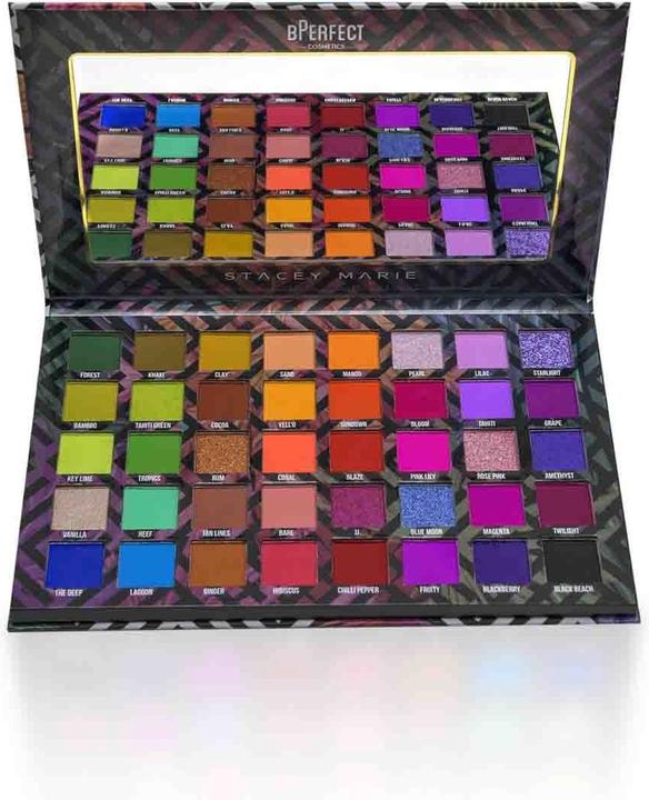 Actual product image BPerfect Cosmetics bPerfect X STACEY MARIE Carnival III Love Tahiti Palette (Turquoise)