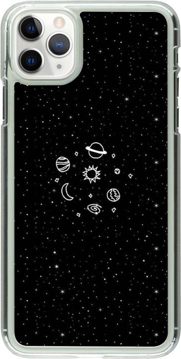 Produktbild PhoneLook Hülle transparent Space Doodle (Apple iPhone 11 Pro Max)