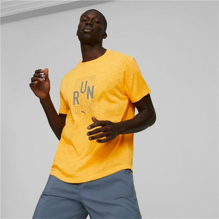 Produktbild Puma Run Logo Ss Tee M (S)