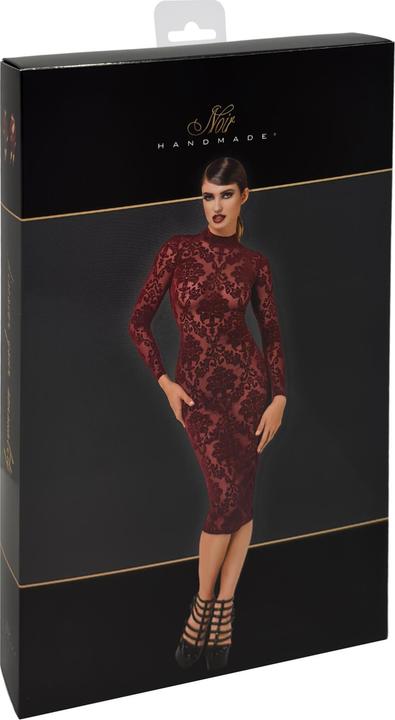 Produktbild Noir Handmade halblanges Kleid in rot (S)
