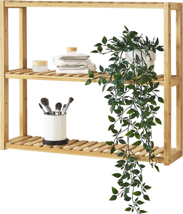 En.Casa Bambusregal (60 x 15 x 54 cm)