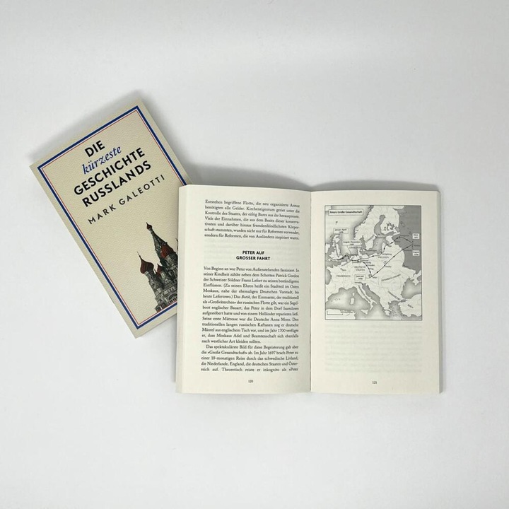 Actual product image Die kürzeste Geschichte Russlands (German, Stephan Pauli, Mark Galeotti, 2022)