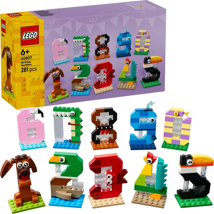 Immagine prodotto LEGO Numeri del compleanno (LEGO Iconic)