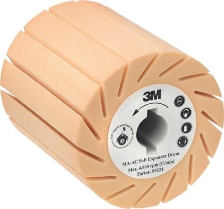 Produktbild 3M Aufnahmewalze MA-AC weich Ø90xB100mm 19 mm