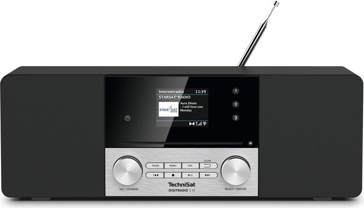 Produktbild TechniSat DigitRadio 3 IR (DAB+, FM, Internetradio, Bluetooth, WLAN)