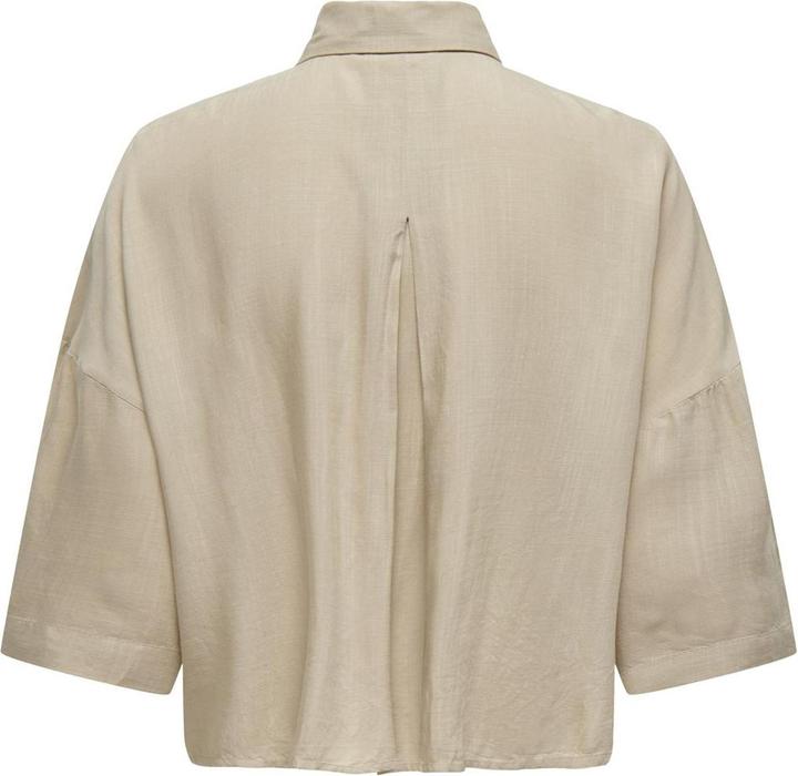 Produktbild Only Normal geschnitten Hemdkragen Tief angesetzte Schulter Hemd Hemd (XL)
