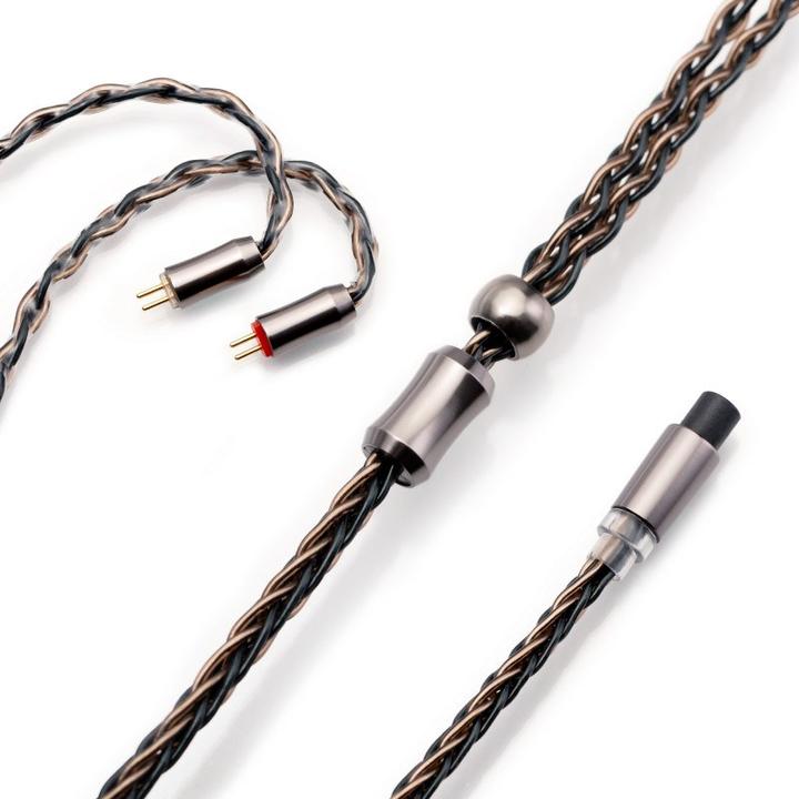 Actual product image Kinera Leyding - 2-pole version of the headphone cable (122cm, 4.4mm jack, 3.5mm jack, 2.5mm jack)