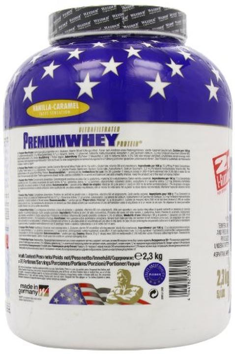 Immagine prodotto Weider Premium Whey Protein (Caramel, Vaniglia, 1 x, 2300 g)