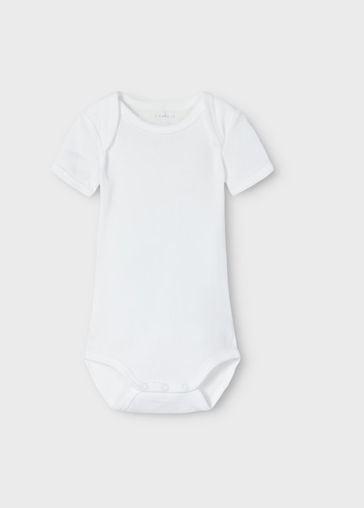 Image du produit Name it Nbnbody 3p Ss Solid White 4 Noos (62)