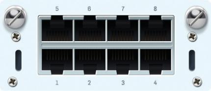 Produktbild Sophos 8 port GbE copper FleXi Port module for SG/XG 2xx/3xx/4xx only (P)